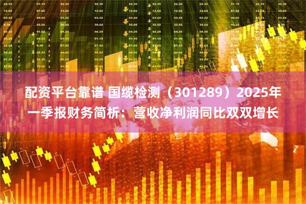 配资平台靠谱 国缆检测（301289）2025年一季报财务简析：营收净利润同比双双增长